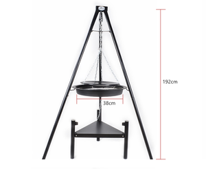 2017 Acero inoxidable barbecuetripod GRI gran trípode Grill grande trípode parrilla <span class=keywords><strong>kebab</strong></span> Parrilla de carbón para camping - Product Image 2