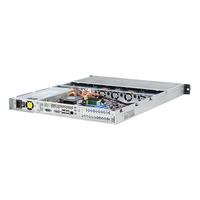 Casing Server NAS Rak Mount Hot Swap Custom1u dengan Backplane SAS SATA 12GB/s, Mendukung Papan EATX