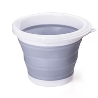Hitorsky — porte-eau pliable en Silicone, seau en plastique PP + TPR, 3l/5l/10l