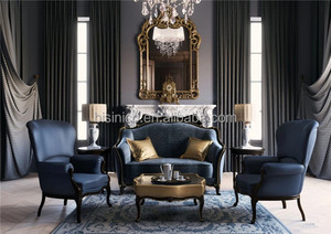 Alfombras de cuero de moda sofá muebles de estilo italiano sofá de la sala de tapicería combinados en forma de <span class=keywords><strong>S</strong></span> ocio sofá - Product Image 4