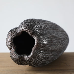 गृह सजावट नॉर्डिक polyresin बड़ा आकार सजावटी vases लंबा बड़ी मंजिल फूल फूलदान - Product Image 4