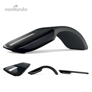Nouvelle souris pliable 2,4 GHz Arc optique <span class=keywords><strong>tactile</strong></span> sans fil avec récepteur USB pour ordinateur portable - Product Image 1