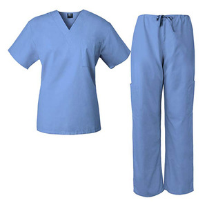 2019 ospedale Lavoro Nurs Scrub Disegno del Vestito A Buon Mercato Spa Macchia Uniforme - Product Image 2