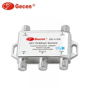 4 IN 1 HOT SELLING GECEN DISEQC SWITCH GD-41SA MIT GUTEM PREIS