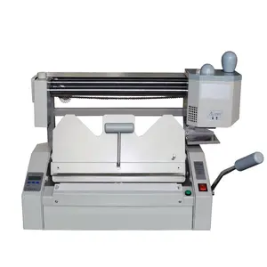 Machine de reliure à colle manuelle pour livres, papier thermofusible A4 à contrôle facile