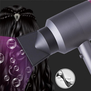 Sèche-cheveux professionnel 2 en 1 pour Salon de coiffure, en forme de marteau, souffle ionique négatif, vent chaud et froid - Product Image 6
