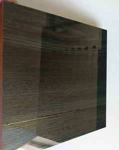 Panneaux en <span class=keywords><strong>bois</strong></span> grainé brillant moderne E0 19 mm, plaque acrylique <span class=keywords><strong>de</strong></span> 1 mm, panneau MDF recouvert <span class=keywords><strong>de</strong></span> <span class=keywords><strong>feuille</strong></span> acrylique, dureté 4H, résistant à l'humidité, utilisation en intérieur - Product Image 5