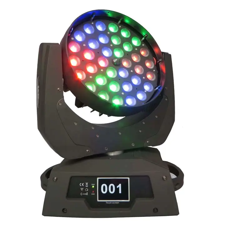 Miglior prezzo 36x10 luci a testa mobile a led dj par luce luci da discoteca