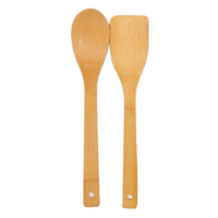 Tourne-broche en bambou écologique avec manche long pour accessoires de cuisine à domicile