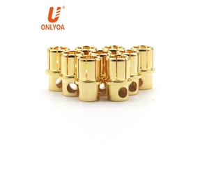 8 Mm Vàng Bullet Cắm Máy Bay LiPo Pin RC Kết Nối - Product Image 3