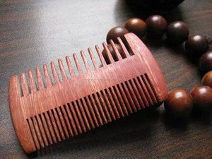 Conception chaude bois barbe double cheveux peigne à <span class=keywords><strong>poux</strong></span> - Product Image 5