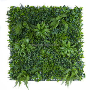 001B 100*100CM Seto Artificial Colgante, Plantas Verdes <span class=keywords><strong>para</strong></span> Interiores, Jardín Vertical, Valla, Resistente a Rayos UV e Impermeable, Servicio de Modelado 3D - Product Image 1