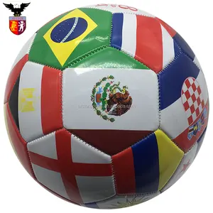 Soccer Ball Balones De Futbol No.5 Country Flags Soccer Ball