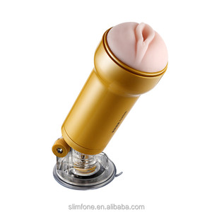 Cubierta de silicona realista coño masturbator masculino con pene - Product Image 2