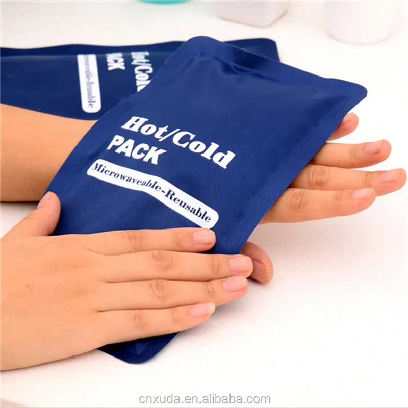 Reusable Ice Bag Heat Therapy Wrap First Aid Kit Hot Cold Gel Pack for Back Pain Relief