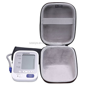 Estojo Personalizado para <span class=keywords><strong>Monitor</strong></span> de Pressão Arterial de Braço, Estojo de Transporte em <span class=keywords><strong>EVA</strong></span>, Bolsa Protetora para Armazenamento - Product Image 1
