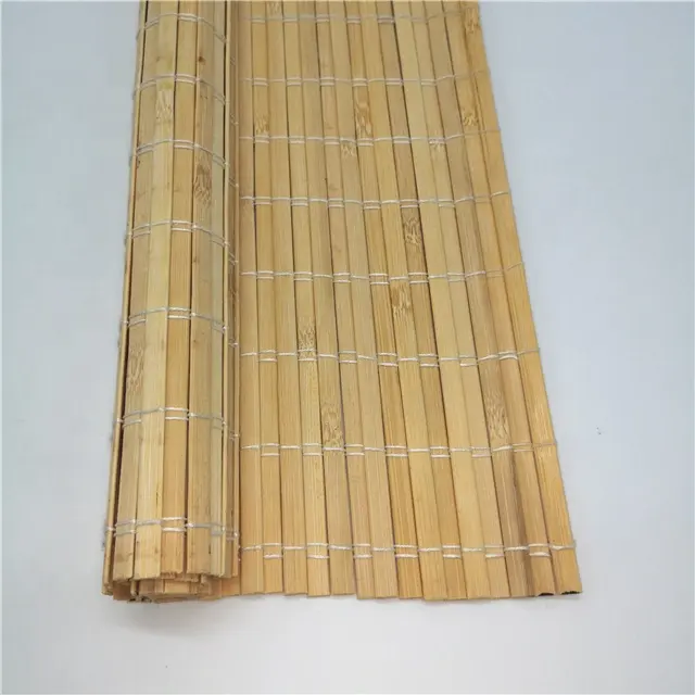 Factory Customize Bamboo Roman Curtain Partition Window Bamboo Shade Rolling Lifting Bamboo Outdoor Shade Screen Shutter Door