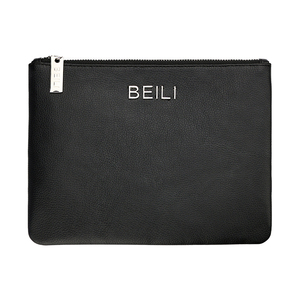 BEILI Metal <strong>Makeup</strong> <strong>Brushes</strong> Bag Cosmetics <strong>Case</strong> in Black or Rose Accept Private Label - Product Image 2