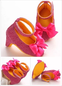 Nueva Llegada Zapatos para Niñas Pequeñas Tacones Altos Zapatos Elegantes para Fiestas de Niñas con Lazo Sandalias para Niñas - Product Image 4