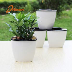Venta caliente auto riego perezoso plantas suculentas <span class=keywords><strong>maceta</strong></span> de plástico - Product Image 4