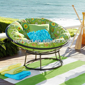 Rattan <strong>Eggs</strong> Moon <strong>Chair</strong> <strong>Cushion</strong> Plain Microfiber Knitted Polyester Flame Retardant Waterproof Removable Washable Seat <strong>Cushion</strong> - Product Image 5
