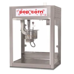 Oem Tafelblad 16Oz Sferische En Vlinder Popcorn Machine Met Automatische Temperatuurregeling