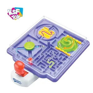 어린이 게임 미로 공 게임 4in1 테이블 게임 3d 퍼즐 장난감