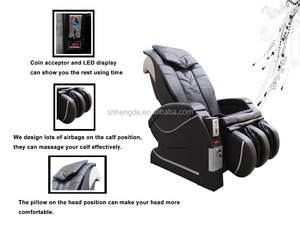 Deluxe Münz massage stuhl
