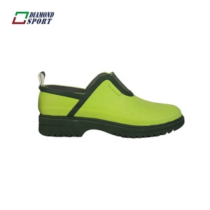 Chaussures de jardin en caoutchouc recyclable antidérapantes imperméables avec doublure en coton, design de couleur personnalisé, été automne, bottines à la cheville unisexes - Product Image 3