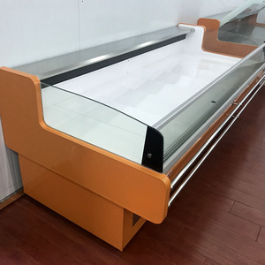 Vente chaude open <span class=keywords><strong>top</strong></span> réfrigérateur affichage de la viande dans le supermarché et magasin de viande - Product Image 4