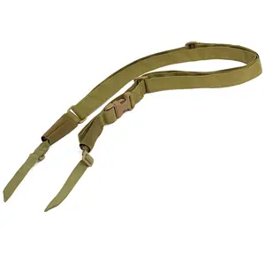 Vendita all'ingrosso 3 punto di caccia rifle sling-1000D Nylon impermeabile Tactical Regolabile 3 point rifle Sling Con Sgancio rapido in metallo ganci sling Per Esterno Militare di tiro