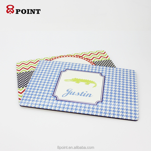 Sublimatie MDF A4 sized kurk backed custom photo placemats