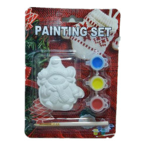 Diy X'mas santa claus forme en céramique diy ensemble de peinture enfant <span class=keywords><strong>dessin</strong></span> ensemble - Product Image 5