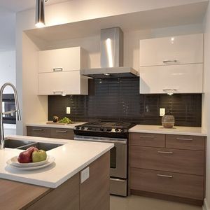 Прямая продажа от производителя, простой кухонный шкаф в современном стиле - Product Image 3