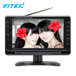 Foot Ball Worldcup Low Cost Mini 7 9 10 Zoll tragbarer Fernseher für LKW, Neuwagen <span class=keywords><strong>LCD</strong></span>-Monitor tragbarer Mini-<span class=keywords><strong>TV</strong></span>-Player analoger Fernseher - Product Image 5