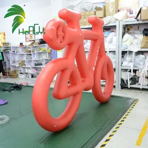 Advertising Inflatable Bicycle Large Custom Inflatable Bike Model For Display