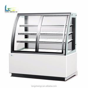 Vetrina Refrigerata Commerciale Monotemperatura per Pasticceria, Espositore Refrigerato a Raffreddamento ad Aria per Torte e Dolci - Product Image 2