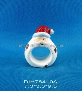 2015 厘米圣诞装饰陶瓷餐巾环