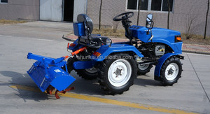 20hp tractor de granja pequeña granja traktor mini tractor con timón y arado PTO - Product Image 3