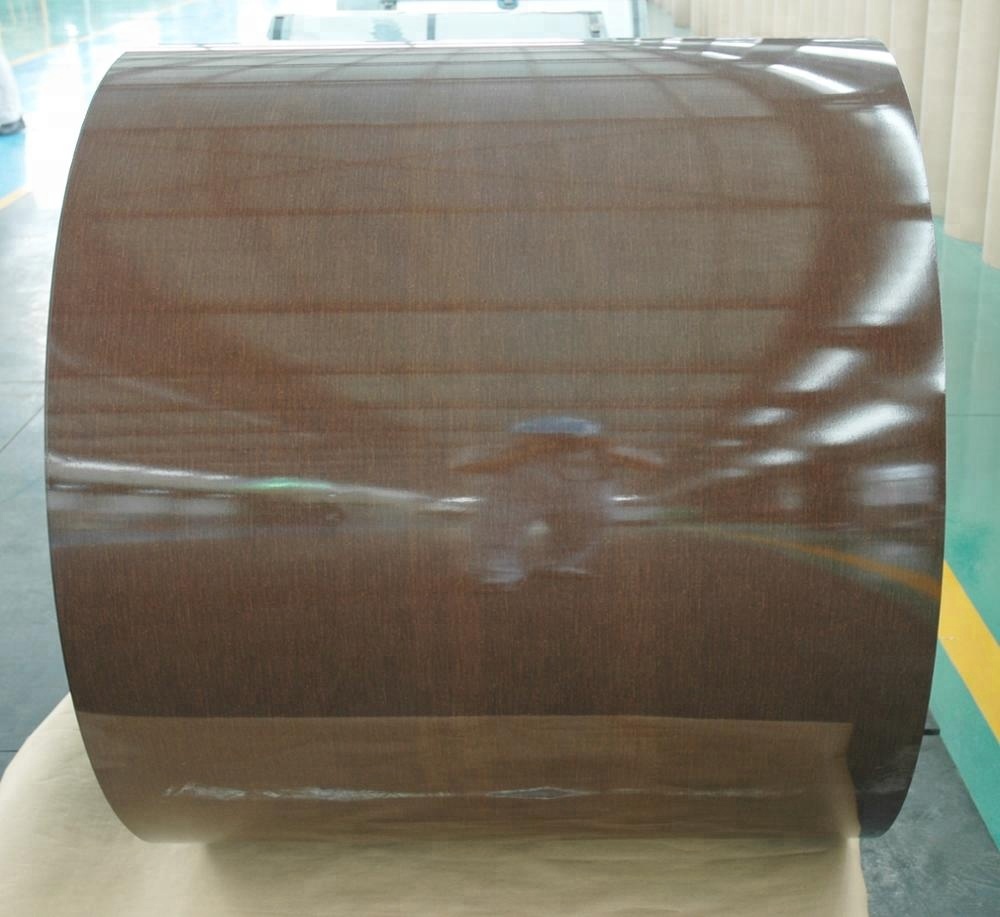 Everest стальной лист для кровли с древесным покрытием PPGI/PPGL