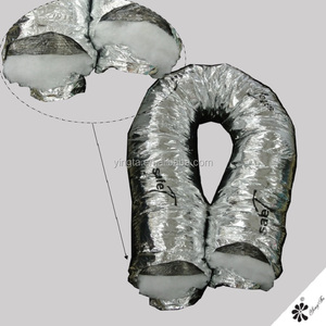 Ducto <span class=keywords><strong>de</strong></span> Aislamiento Redondo Flexible <span class=keywords><strong>de</strong></span> Papel <span class=keywords><strong>de</strong></span> <span class=keywords><strong>Aluminio</strong></span> para Uso Comercial y Residencial Montado en el Techo - Product Image 4