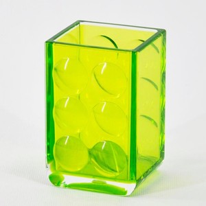 Diseño de puntos, forma cuadrada, vasos de plástico rojos - Product Image 2