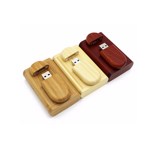 Tiempo semicírculo forma 4Gb 16Gb 32Gb 64Gb 128Gb de madera Usb Flash Drive con caja - Product Image 1