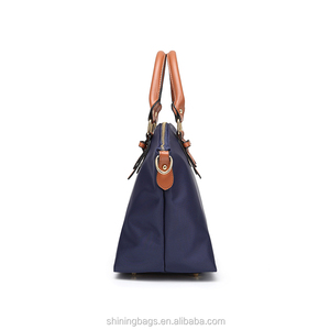 Italiano oxford material de la tela de varios colores <span class=keywords><strong>2</strong></span> unidades de zapatos a juego y conjunto de bolsas de dama - Product Image 5