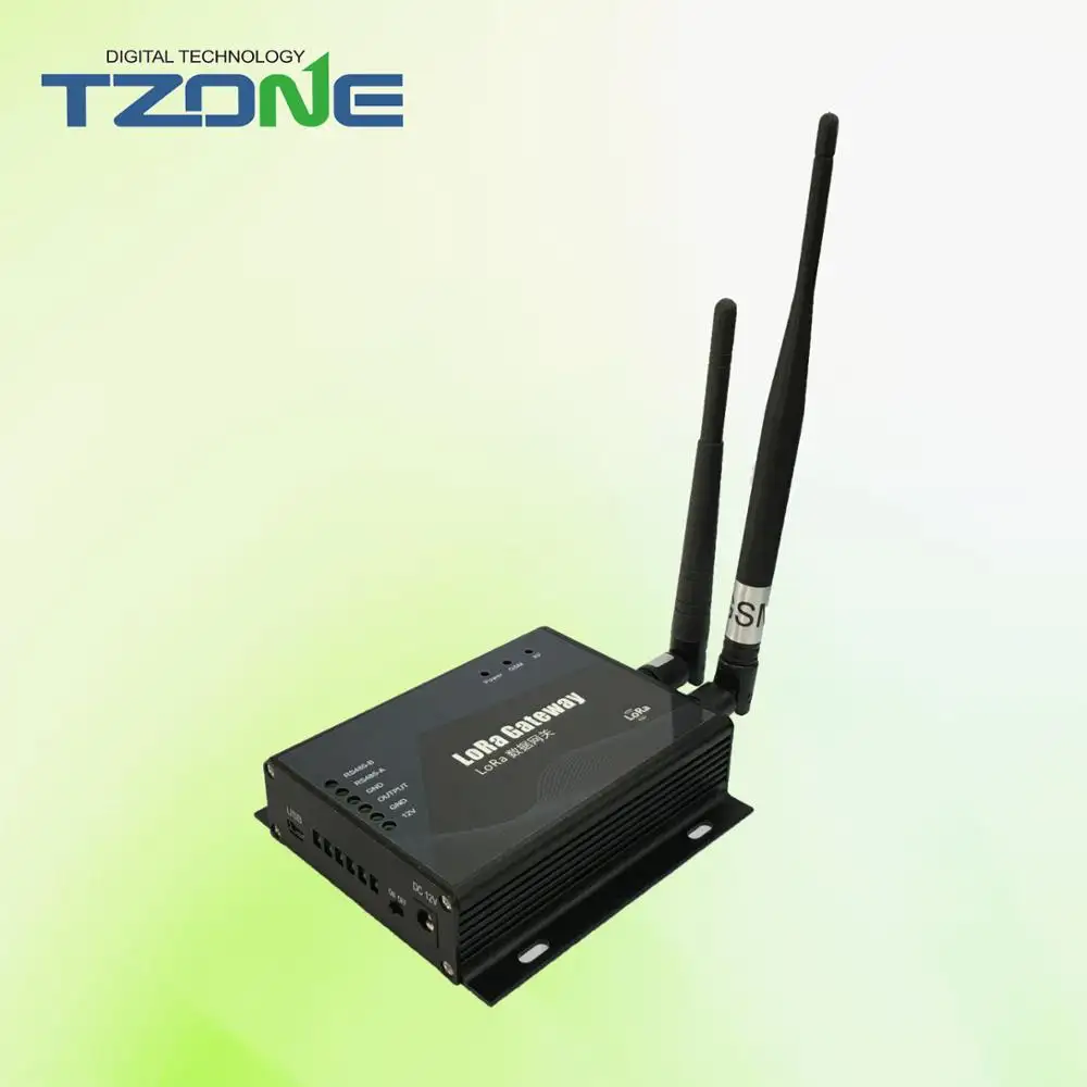 Tzone Ultime wireless 5km long range distanza gsm rtu LoRa gateway