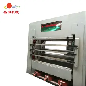 hot sale Hydraulic MDF wood door skin press machine