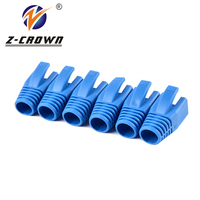 Cat7 Karet RJ-45 plug boots sepatu konektor untuk Cat7 RJ45 patch kabel Cat7