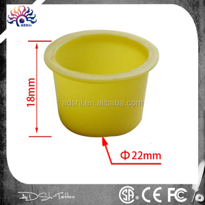 Suministros de tatuaje de plástico blanco, soportes de vasos de tinta, macetas, pigmentos - Product Image 4