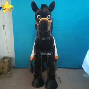 Funtoys CE 2 คนสวมใส่ donkey mascot เครื่องแต่งกาย