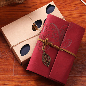 Nhà Máy Văn Phòng Phẩm Da Ràng Buộc Tạp Chí Cá Nhân Số Lượng Lớn Xoắn Ốc Máy Tính Xách Tay Refillable Da Tạp Chí Kraft Giấy Nhật Ký - Product Image 2